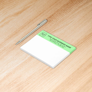 Post-it® En-tête de rectangle de marque commerciale sur fon