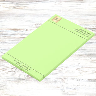 Post-it® En-tête du logo commercial vert clair