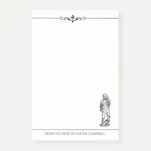 Post-it® Enfant catholique religieux Jésus de St Joseph (Devant)
