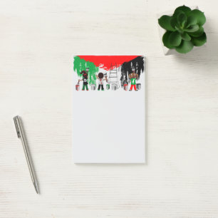 Post-it® Enfants de Gaza peignant le drapeau de la Palestin