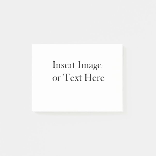 Post-it® Engin personnalisable (Devant)