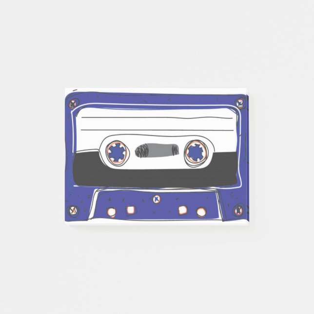 Post-it® Enregistreur à cassettes (Devant)