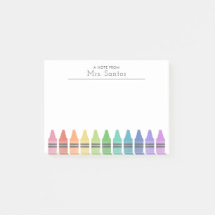 Post-it® Enseignant personnalisé Crayons