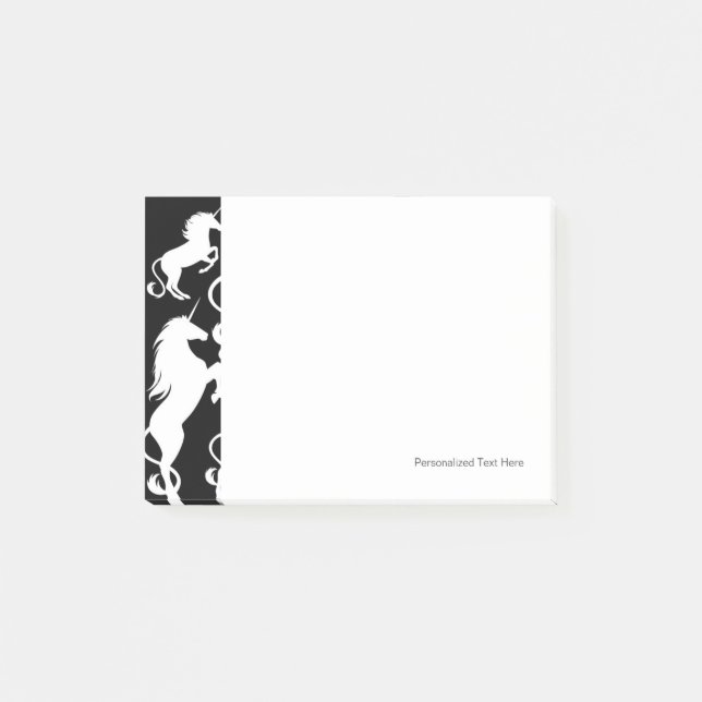 Post-it® ensemble de licornes (Devant)