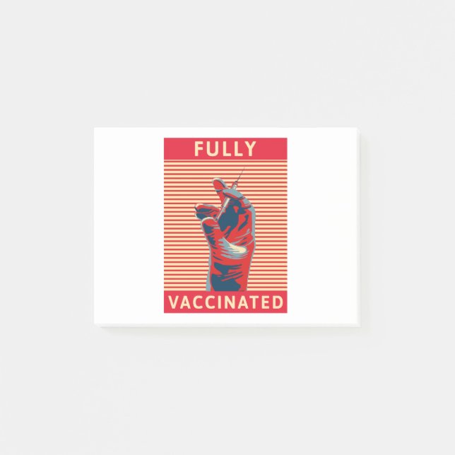 Post-it® Entièrement Vacciné (Devant)