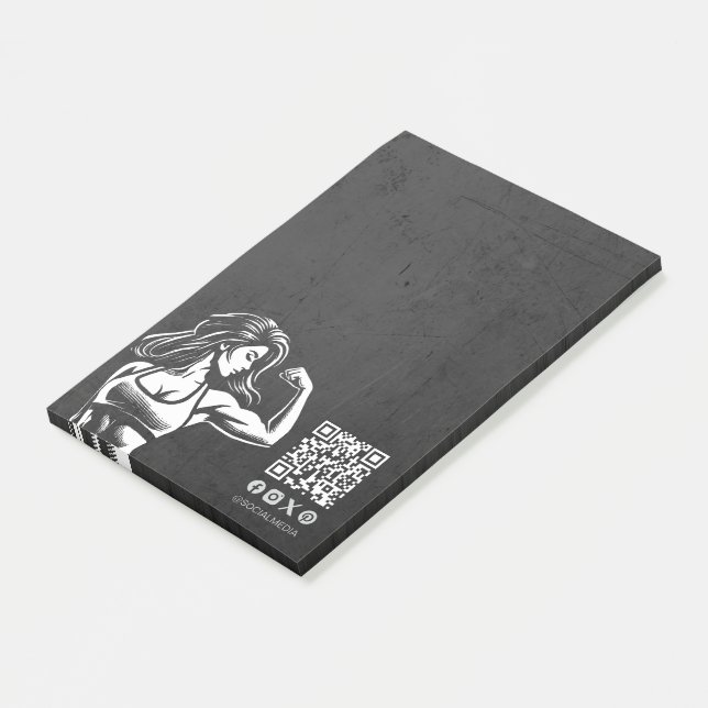 Post-it® Entraîneur de fitness moderne Bodybuilding Instruc (Incliné)