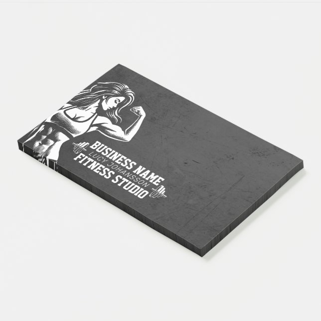 Post-it® Entraîneur de fitness moderne Bodybuilding Instruc (Incliné)