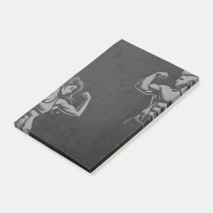 Post-it® Entraîneur de fitness moderne Bodybuilding Instruc