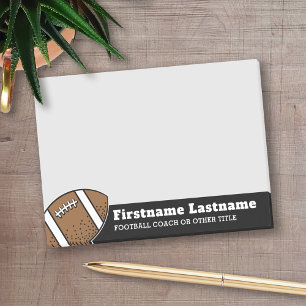 Post-it® Entraîneur ou enseignant de joueur de football -