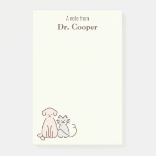 Post-it® Entreprise pour animaux de compagnie personnalisée