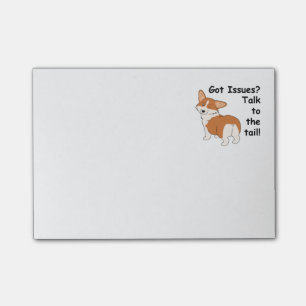Post-it® Entretien au corgi de Gallois de queue