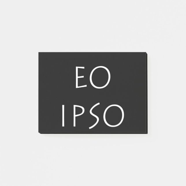 Post-it® Eo Ipso (Devant)