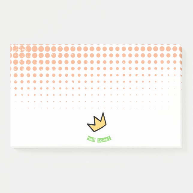 Post-it® Épouse de personne "Self Love" Gothique (Devant)
