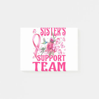 Post-it® Équipe de soutien de Soeur Hummingbird Cancer du s