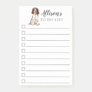 Post-it® Espagnol Springer Anglais Personnalisé À Faire Lis