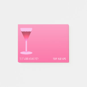 Post-it® Est-ce que c'est encore du vin ? Avec ton nom en r