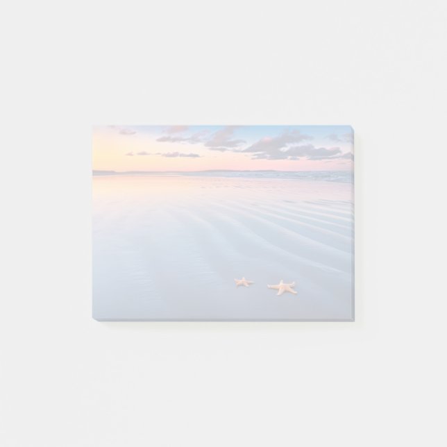 Post-it® Étoiles de mer sur le sable (Devant)