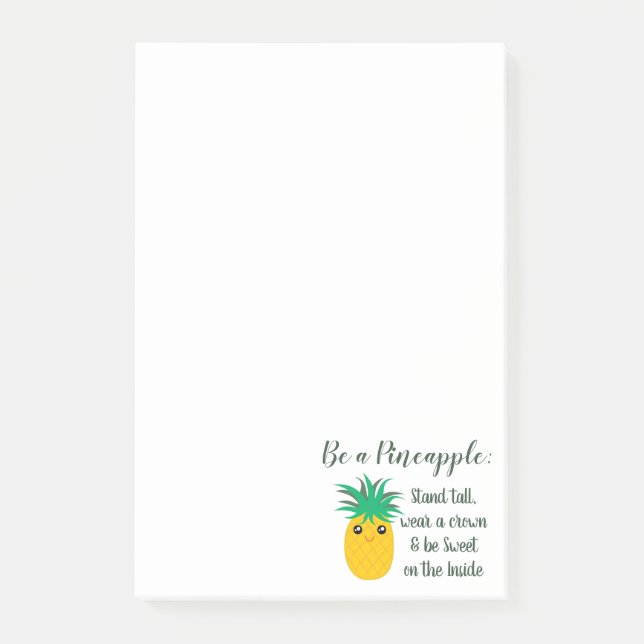 Post-it® Être Une Citation Motivationnelle Inspirationnelle (Devant)