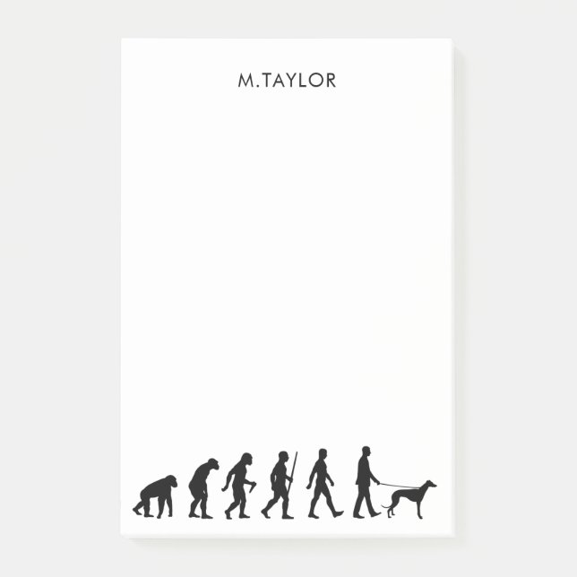 Post-it® Évolution vers le propriétaire de Greyhound (Devant)