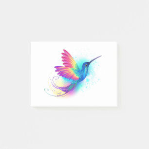 Post-it® Exotic Rainbow Hummingbird