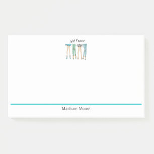 Post-it® Fabuleux pied "Girl Power"