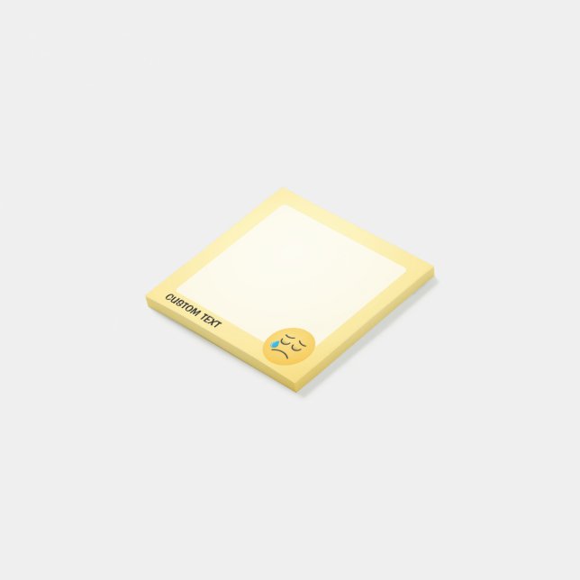 Post-it® Face de pleurage (Incliné)