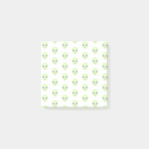 Post-it® Face Emoji Extraterrestre