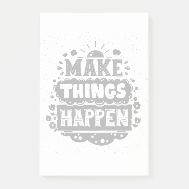 Post-it® Faire bouger les choses (Devant)
