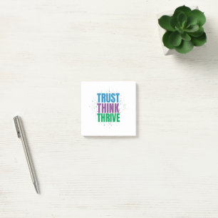 Post-it® Faire Confiance Penser Prospérer – Conception de c