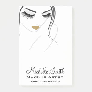 Post-it® Faire face à de longs cils Lash Extensions
