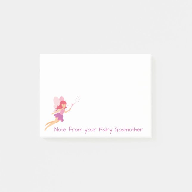 Post-it® Fairy Godmère Post-it Notes (Devant)