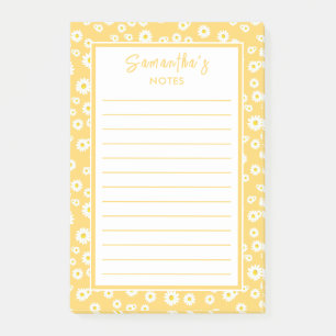Post-it® Faisceaux de printemps de Boho jaune
