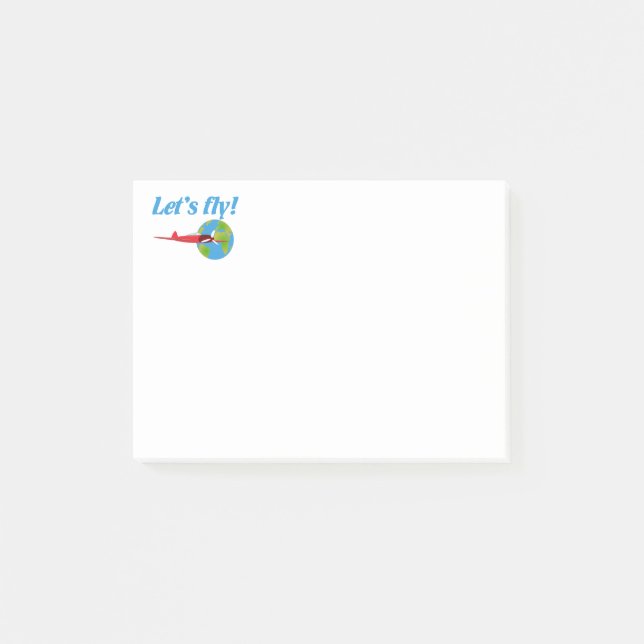 Post-it® Faisons voler (Devant)