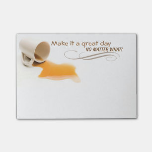 Post-it® Faites-lui un jour splendide n'importe ce que les