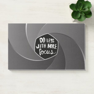 Post-it® Faites moins avec plus de concentration