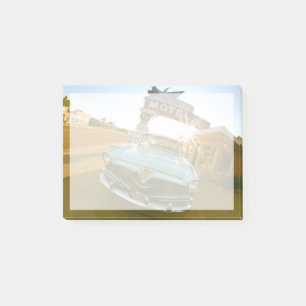 Post-it® Fameux motel Blue Swallow sur la route 66