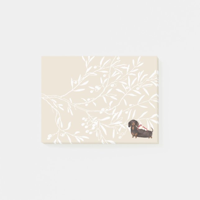 Post-it® Famille Dachshund et Birds (Devant)