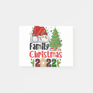 Post-it® Famille Noël 2022 Correspondant Père Noël Light Fu