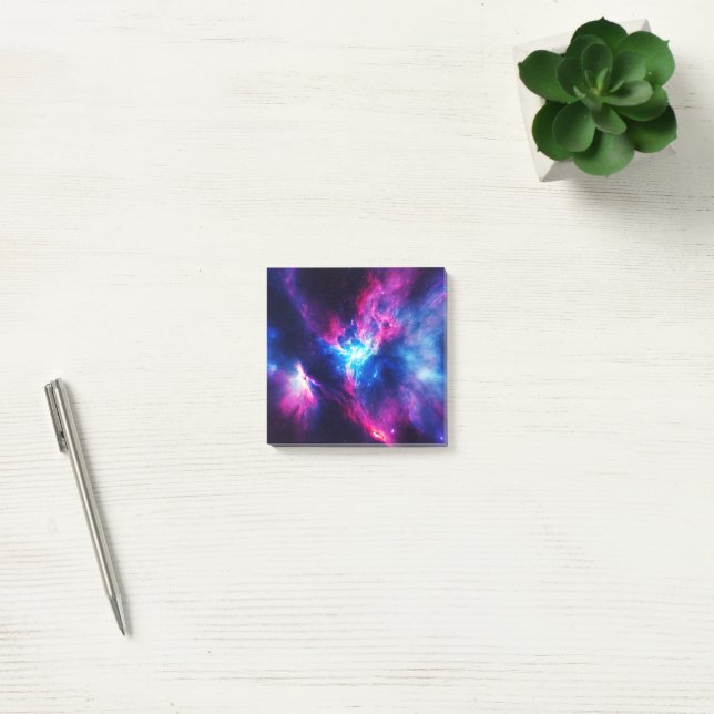 Post-it® Fantastique Nebula Espace Abstrait 7 (Bureau)