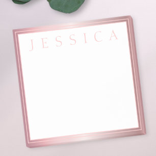 Post-it® Fard à joues et ombre rose subtile Votre nom