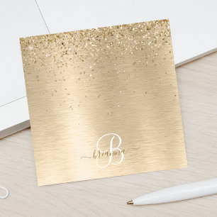 Post-it® Faux Gold brossé Parties scintillant métallique Im