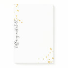 Faux Gold Splashes avec une typographie élégante