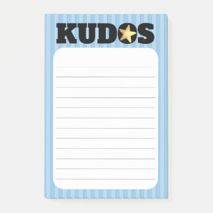 Post-it® Félicitations d'étoile de récompense de post-it de
