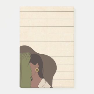 Post-it® Femme Africaine Américaine Lifestyle Lined Sticky