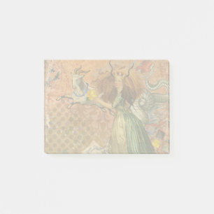 Post-it® Femme Capricorne Chèvre Fantaisie Amusant