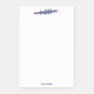 Post-it® Femmes Aviron Rameuses Équipe D'équipage Sports Na