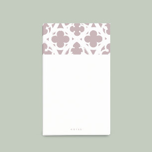 Post-it® Fenêtre gothique minimaliste (rose pâle toscan)