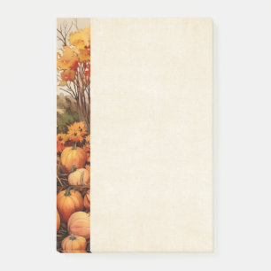 Post-it® Ferme citrouille automne récolte Thanksgiving