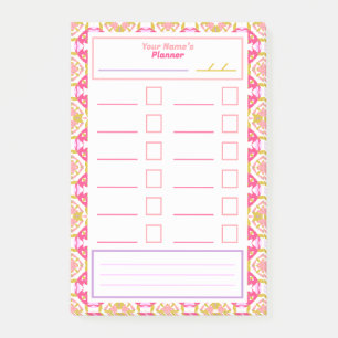 Post-it® Fête des mères Planificateur de tâches Tracker To 