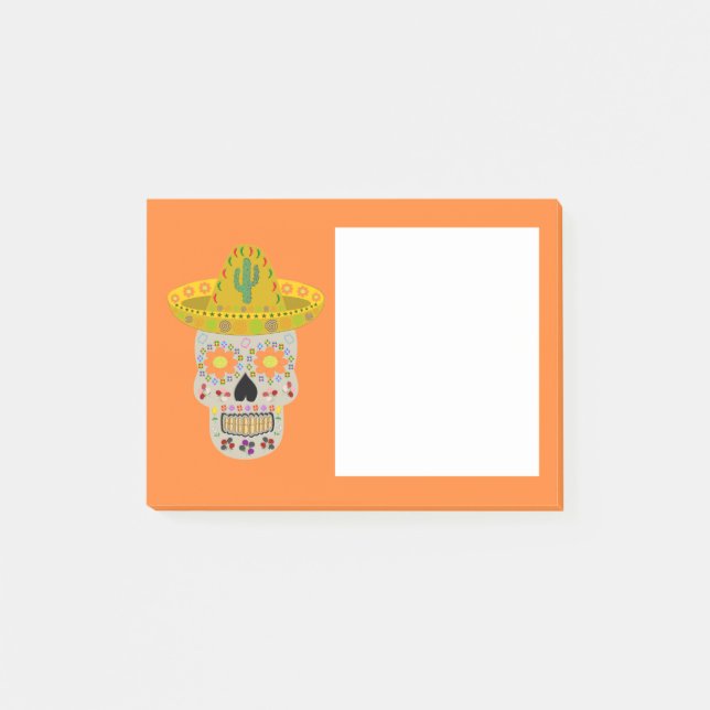 Post-it® Fête mexicaine du crâne mort (Devant)
